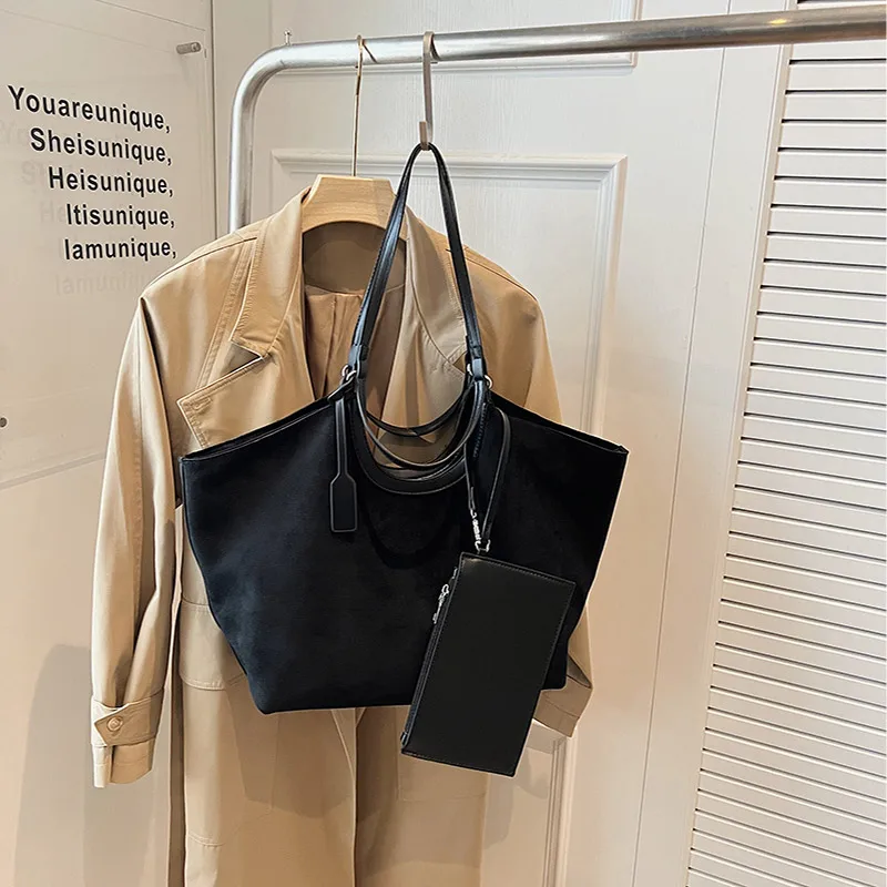 프리미엄 레트로 버킷 백 세련된 유럽 아메리칸 토트 백 세련된 심플 숄더백 고품질 베스트 셀러 캐주얼 가방