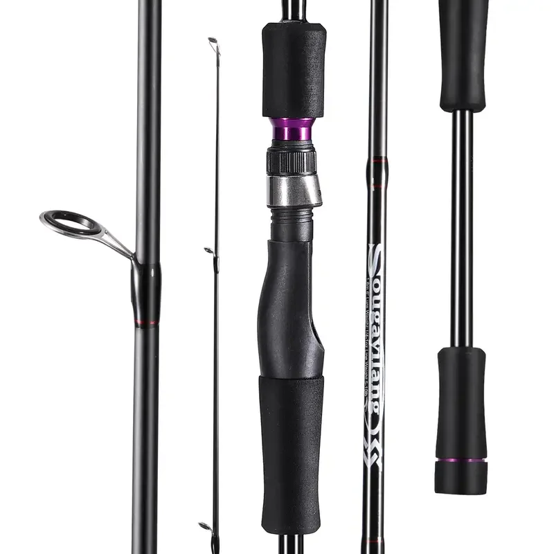 Sougayilang 2 Section 1.8m Carbon Fiber Spinning Fishing Rod