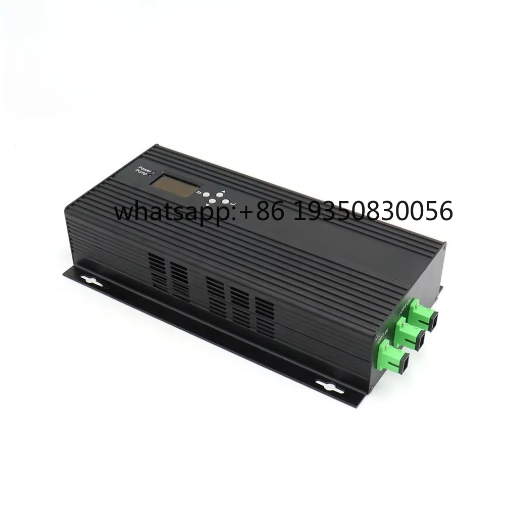 

High Power 2-Port Optical EDFA Fiber Amplifier 1550nm 19dBm for 4G 3G GSM Networks