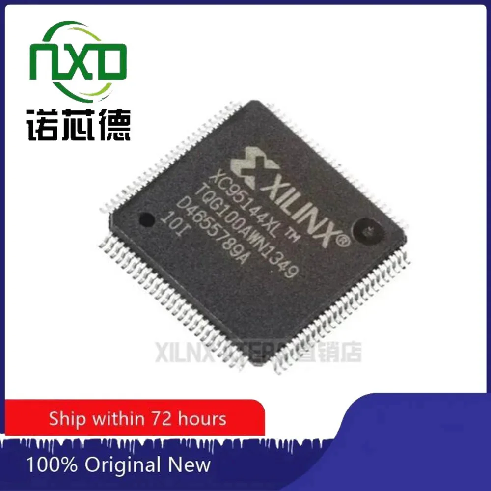 

XC95144XL-10TQG100I QFP100 new original programmable logic device integrated Circuit