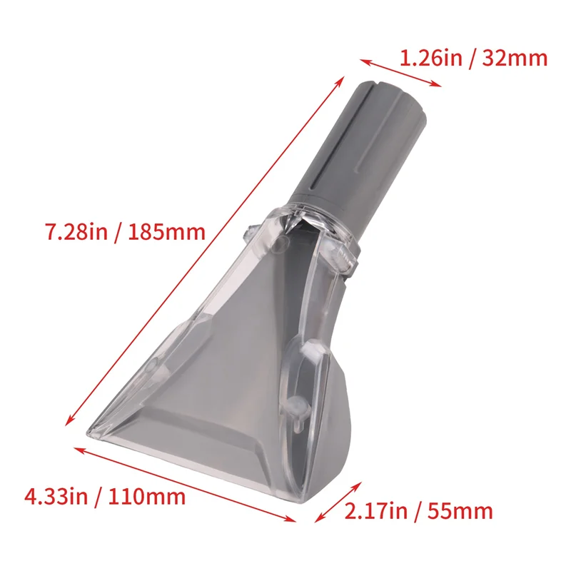 4X ل Karcher المفروشات فوهة Puzzi 8/1 C 10/1 10/2 Adv 30/4 ، 4.130-001 مكانس كهربائية للكنس الروبوتية الملحقات-ABPX