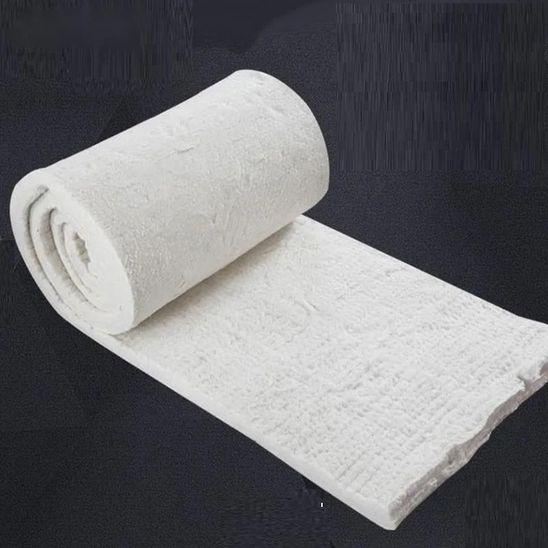 30x30cm 10mm Thick 1500 ℃ High Temperature Resistance Zirconium Bearing Ceramic Fiber Blanket Fire Resistant Insulation Cotton