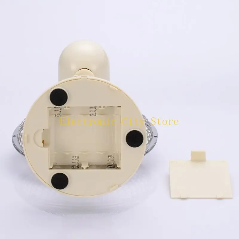 

2in1 USB/AA Battery Powered Desk Fan Oscillating Retro USB Fan Gift for Unisex HU8D