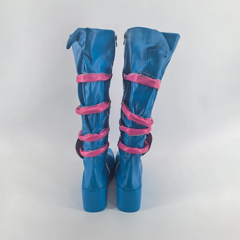 Buty do cosplayu Dark Magician Girl z Yu Cosplay Store, akcesoria na Halloween i karnawał, rekwizyty, buty szyte na miarę