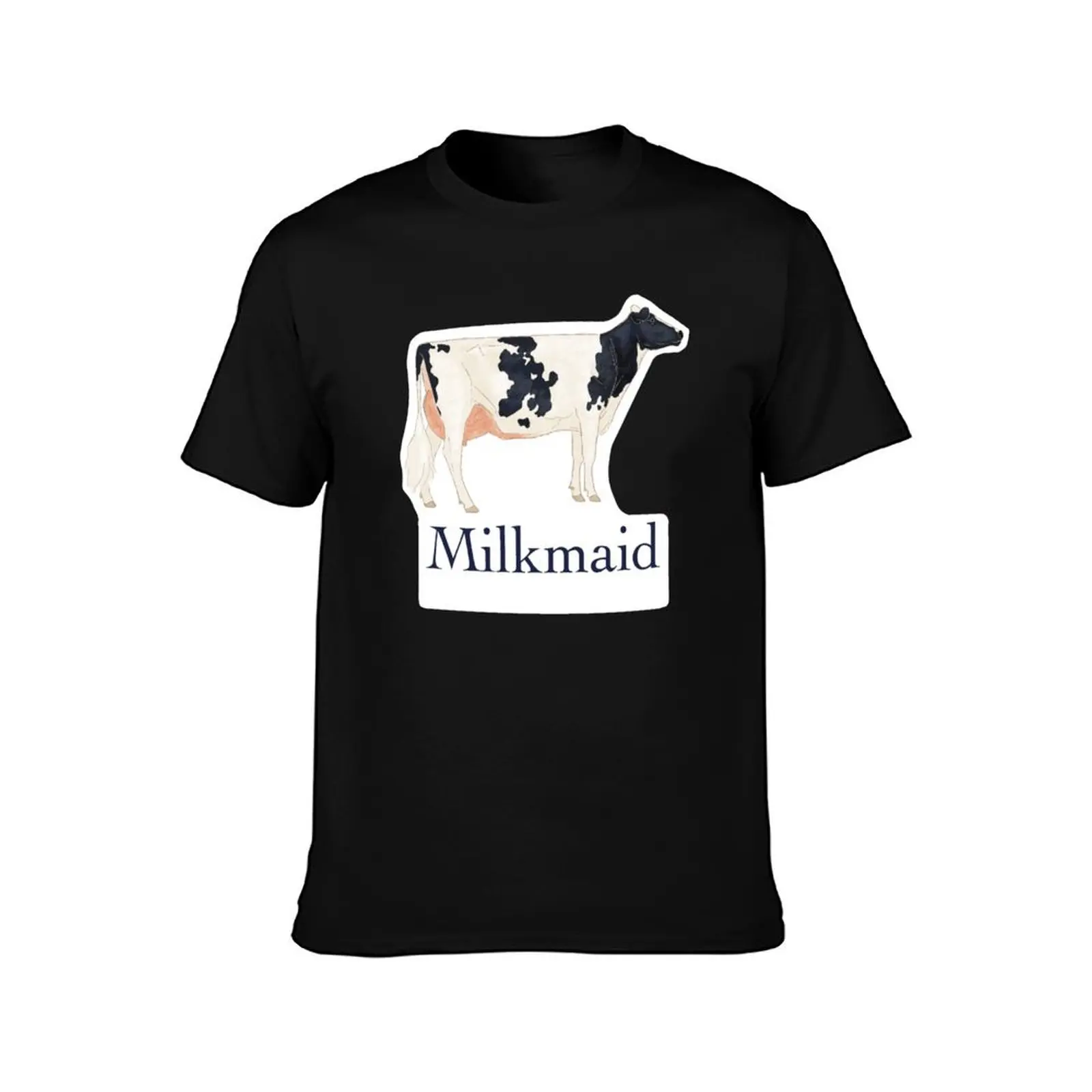 Holstein Milkmaid T-Shirt shirts graphic tee cheap stuff anime t shirts summer shirt mens workout shirts