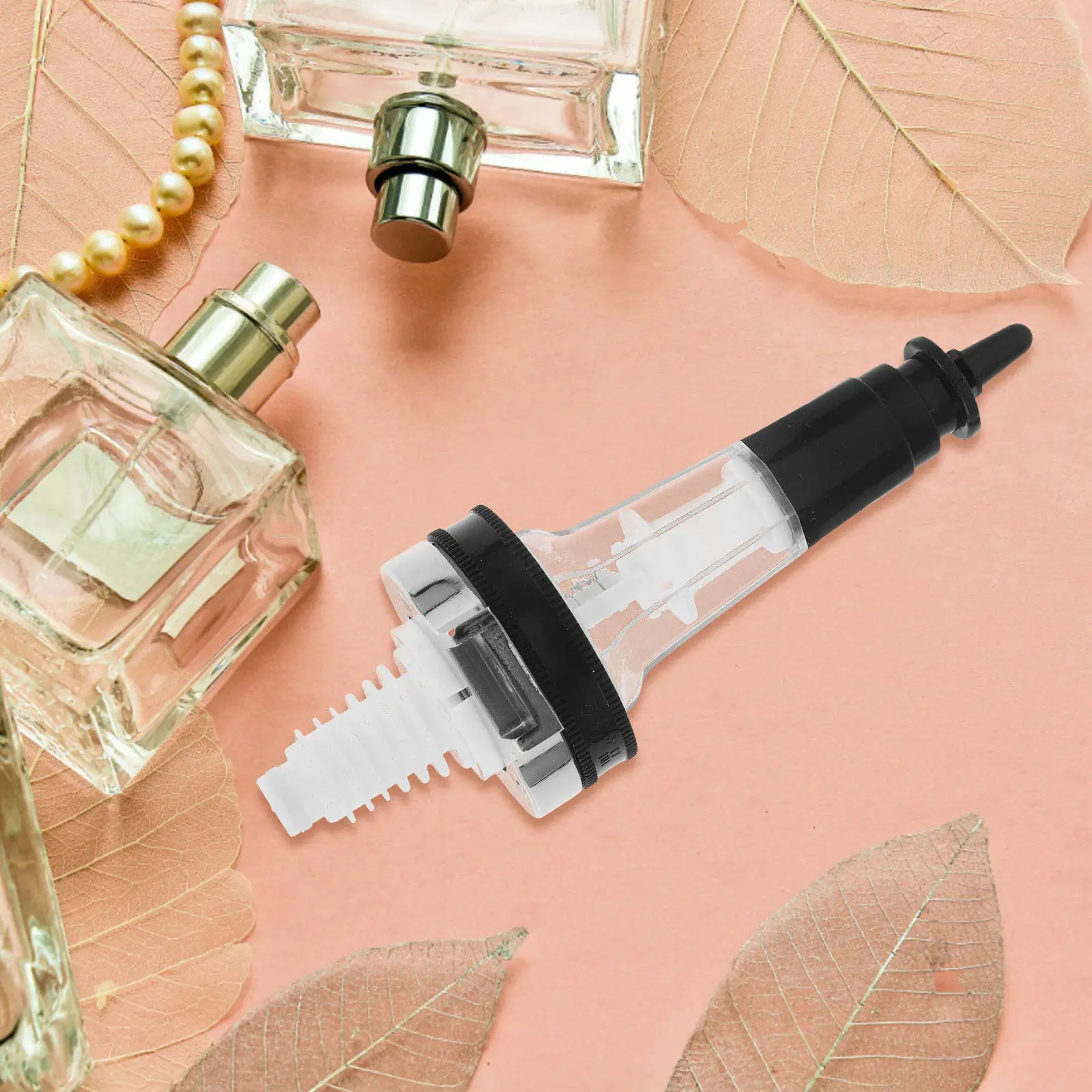 Perfume Dispenser Pump for Display Bars Bulk Plastic Accessory Tool Perfume Bottle Refill Rack Mount
