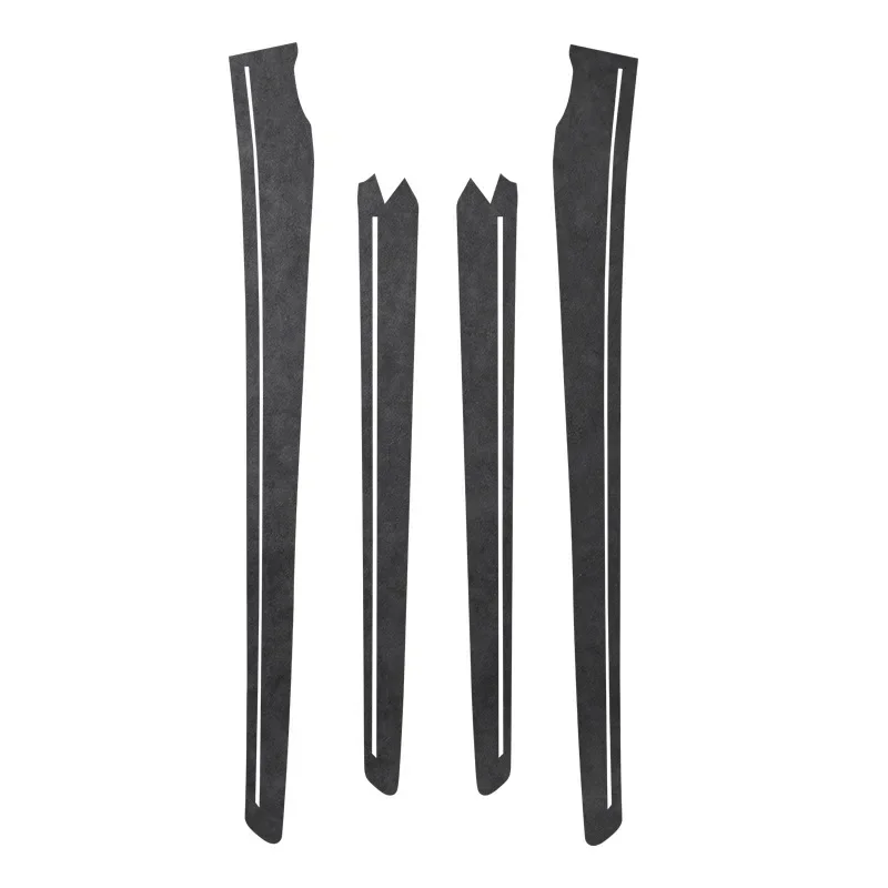 

Наклейка на переднюю и заднюю дверную панель для Tesla Model Y Juniper 2025 Up, алькантара, внутренняя декоративная полоса, защитная наклейка, автозапчасти