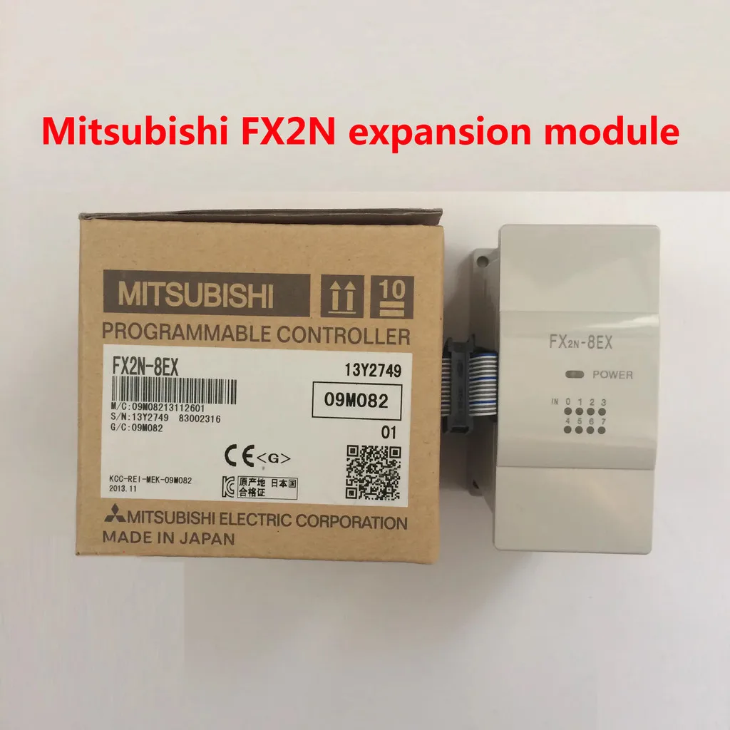 Mitsubishi PLC Expansion Module FX2N-8EX-ES/UL 16EX FX2N-16EYR-ES/UL 48ER 32ER D DS ESS EYS