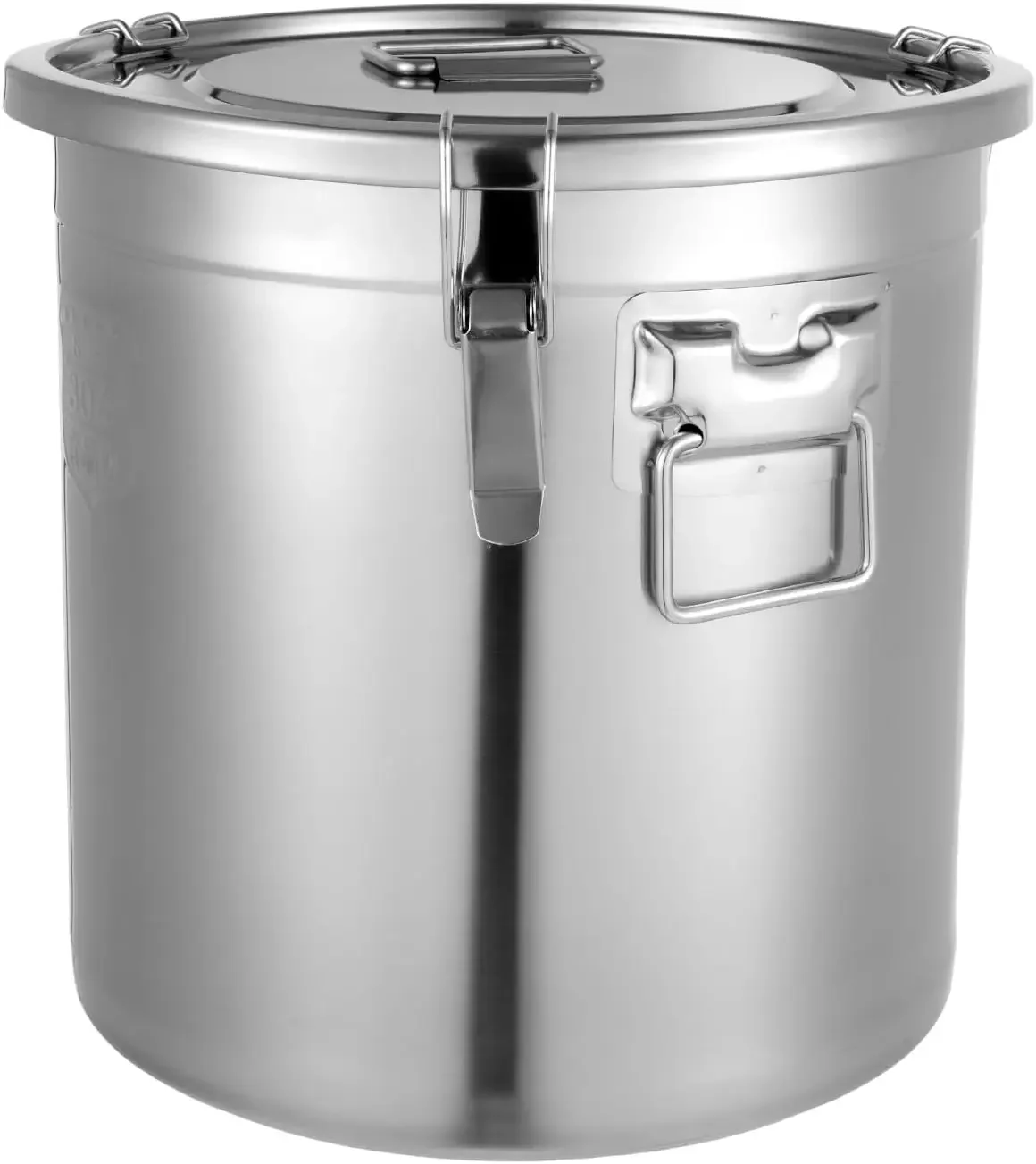 Airtight Canister for Kitchen, 304 Stainless Steel Food Storage Containers with Seal Lids, Kitchen Canisters for Countertop