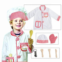 New ★ Kids Child Doctor Nurse Firefighter Astronaut Costume Occupation Game Role Play Kit Set for Boys Girls Party Fan★ 2025 qi☆