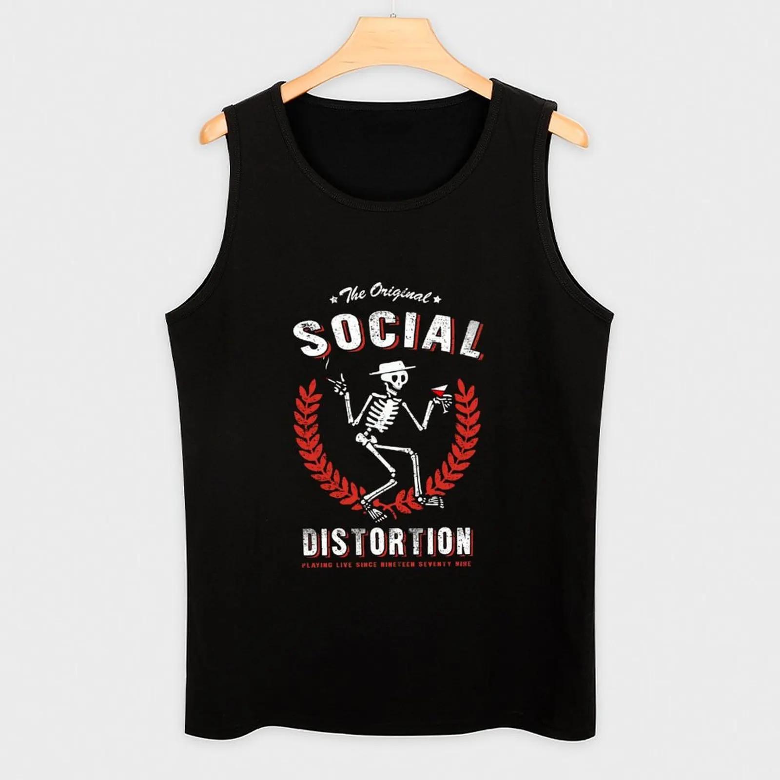 The Original Social Distortion - Playing Live Since Nineteen Seventy Nine Tank Top Body man gym t-shirts fitness