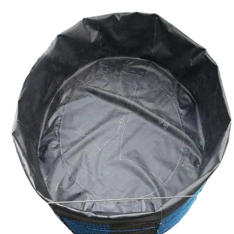 

Geomembrane Circular Tanks for Aquaculture
