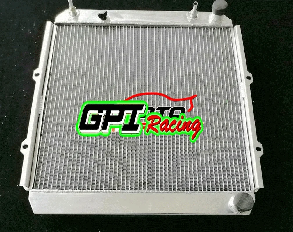 Aluminum radiator FOR Toyota Land Cruiser LJ70/71/73/77/78 2LTE 2.4TD 1990-1993