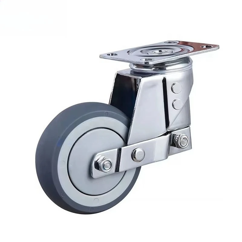 4-Inch casters Industrial casters with spring-loaded casters with shock absorbers