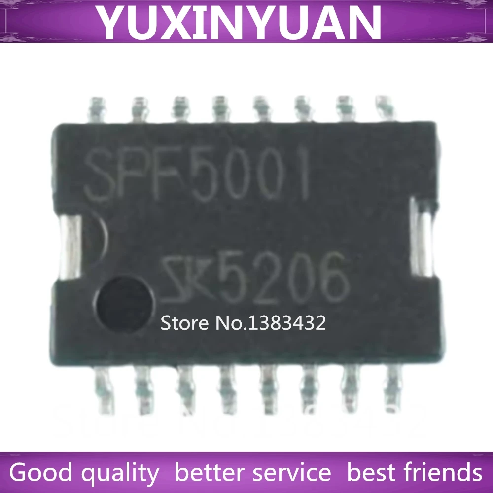 Carte d'ordinateur de voiture originale SPF5001, 1 pièce/lot, puce fragile, en stock, pour la vente directe