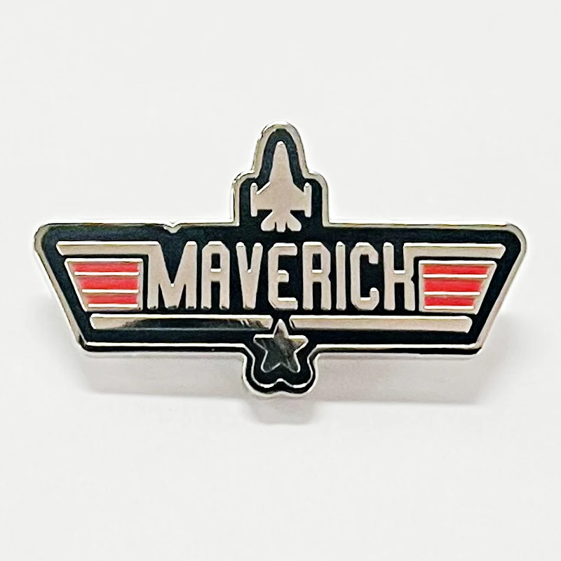 Top Gun Maverick enamel pin classic movie metal badge brooches jewelry Collectibles