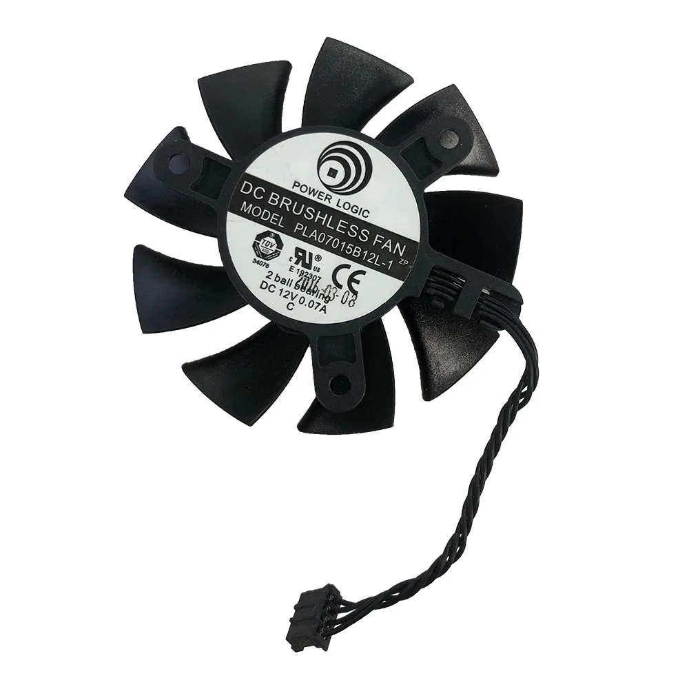 Video Card Fan Replacement For EVGA GeForce GTX 1080 Ti SC2 Hybrid 65MM PLA07015B12L-1 GTX1080Ti Graphics Card Cooling Fan