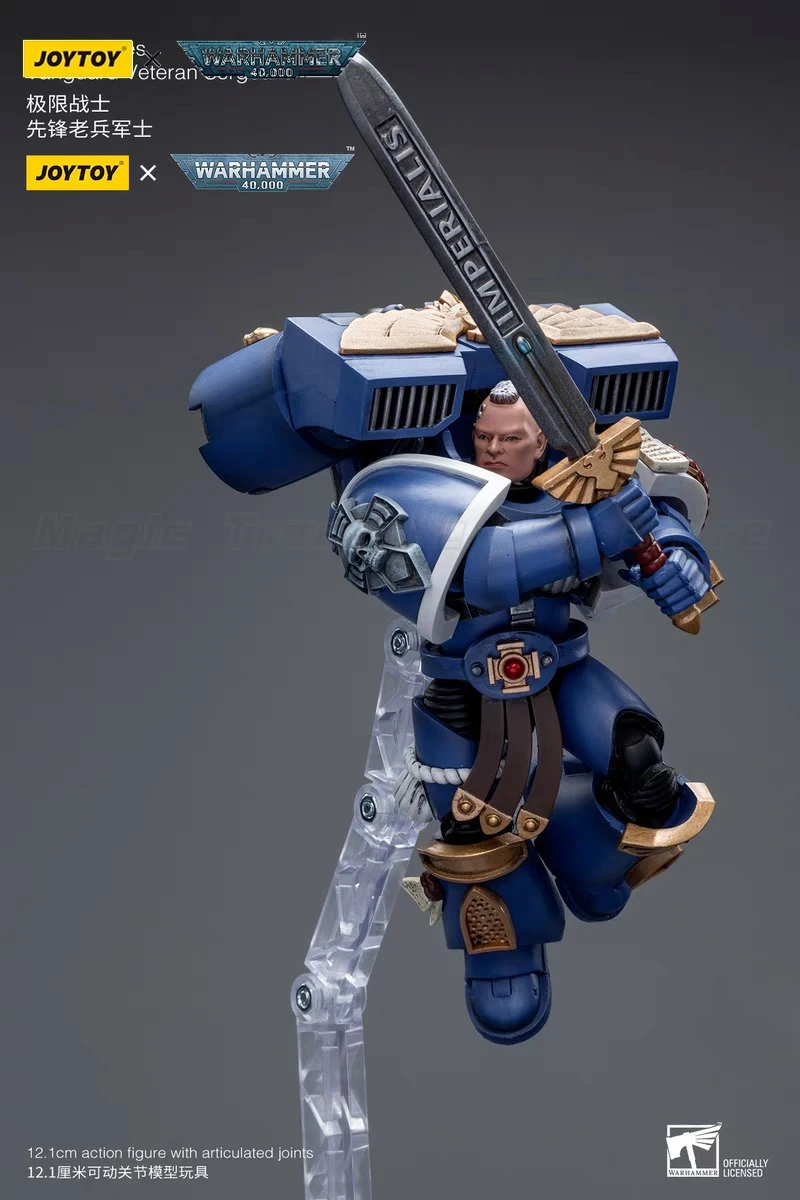 

【В наличии】JOYTOY 1/18 Фигурка Ультрамарин Vanguard Veteran Sergeant Игрушечная модель в подарок