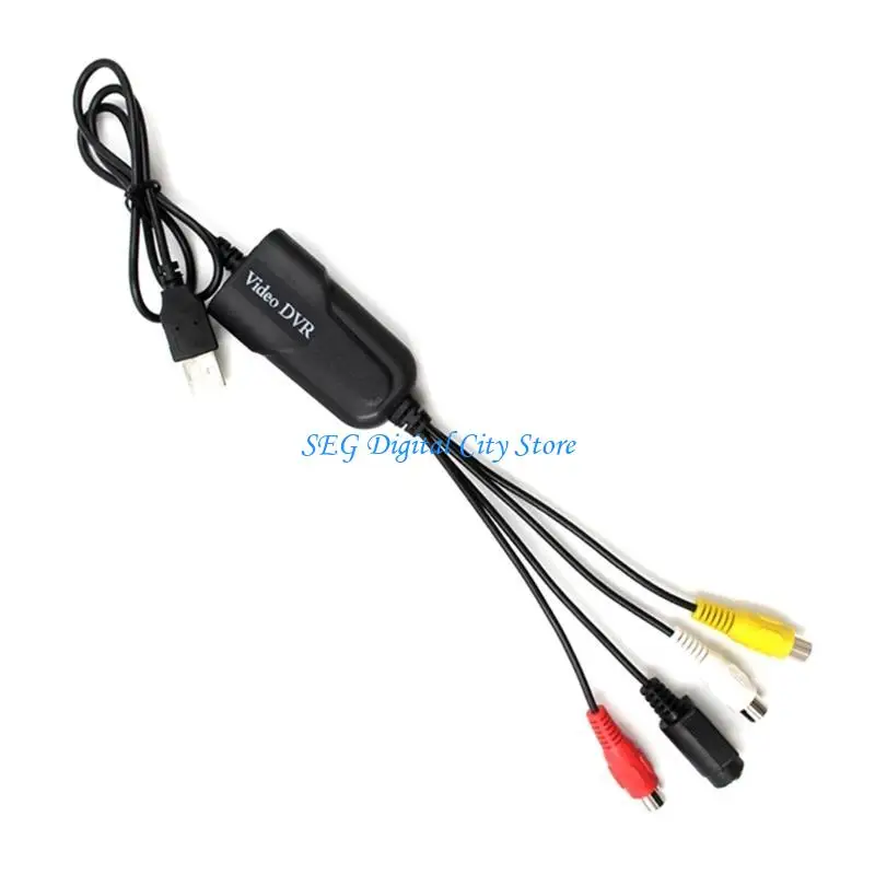 

U75B USB2.0 Video Captures Card Cable USB to Signals Converter Recording Card