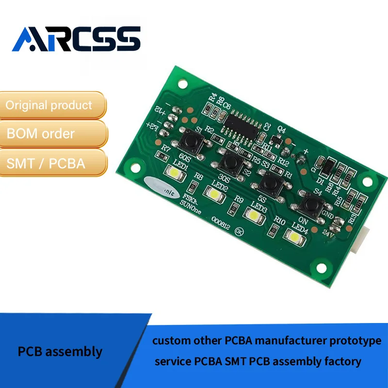 مخصص آخر PCBA الشركة المصنعة خدمة النموذج الأولي PCBA SMT PCB مصنع التجميع