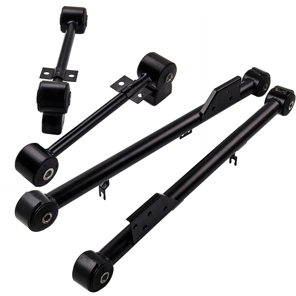 MaXpeedingrods Trailing Control Arm Rod Rear Upper Lower Kit for Nissan Pathfinder Infiniti QX4 97-03