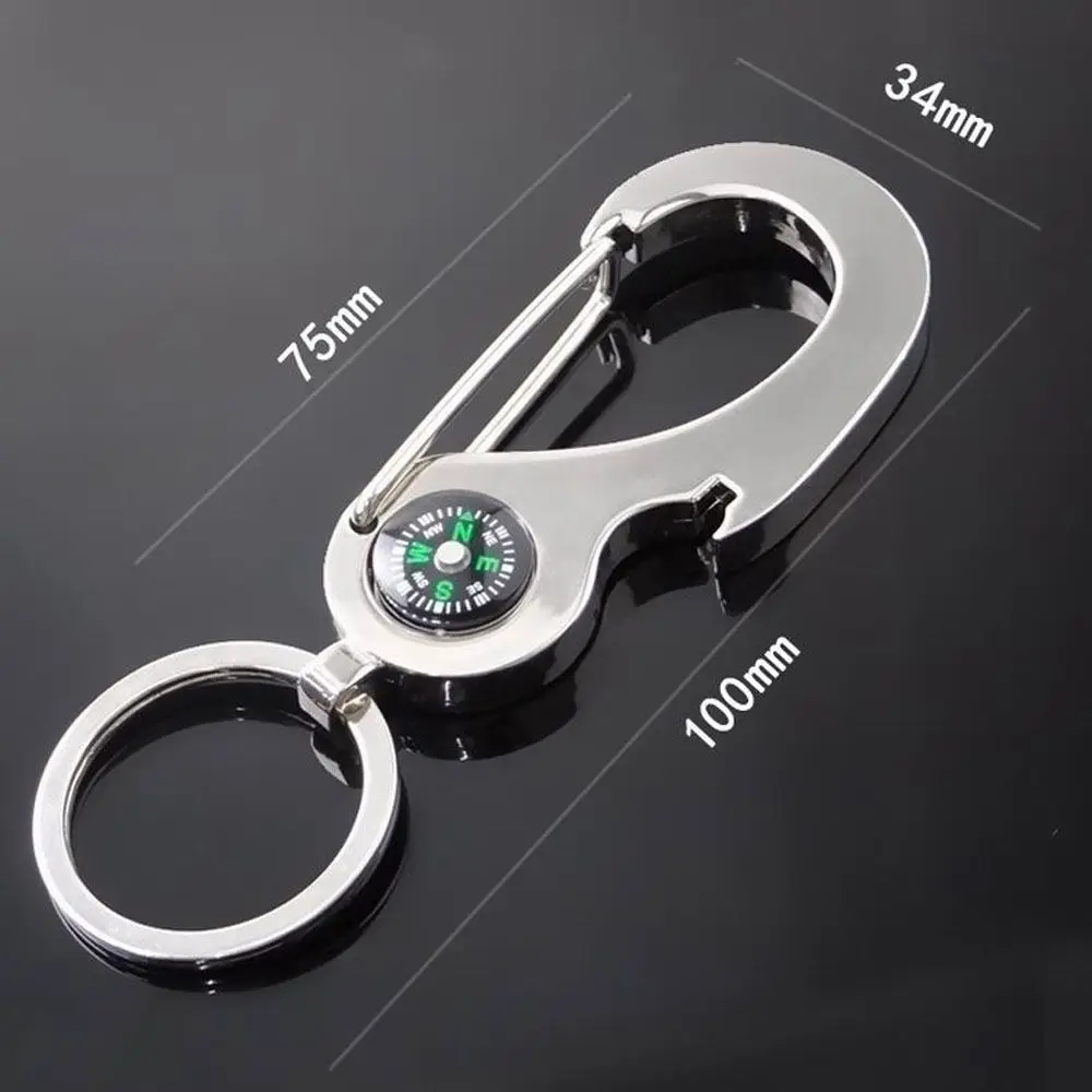 Gift Fashion Car Accessories Compass Interior Accessories Car-styling Key Rings Keyfob Opener Car Keychain