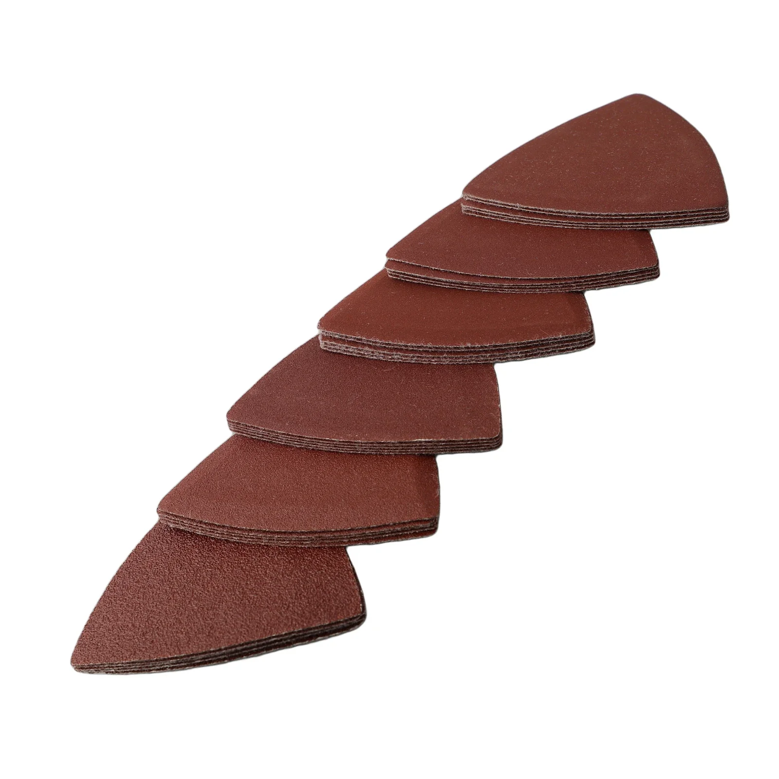 

30pcs Triangle Sandpaper Sanding Disc Oscillating Multi Tool Sand Paper Sanding Pad Triangular 320 400 Grit 120 240