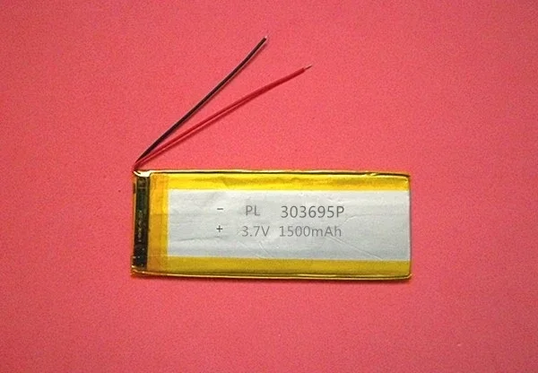 Новая полимерная литиевая батарея большой емкости 3,7 В, отечественная 6, литиевая батарея MP3 MP4, ультратонкая, 1500 мАч, хорошая