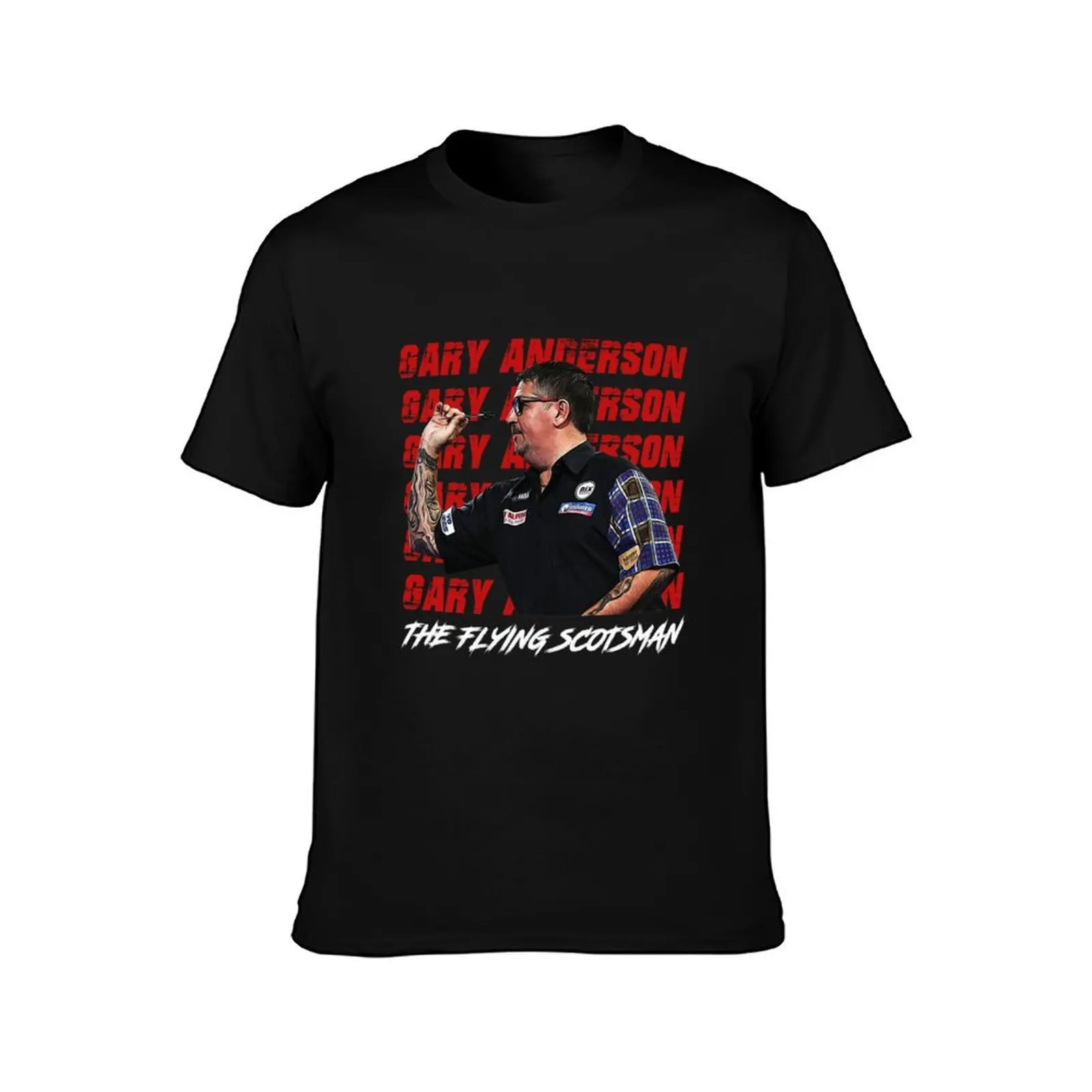 Gary Anderson The Flying Scotsman T-Shirt graphic t shirts cute clothes blue archive anime figures men clothes