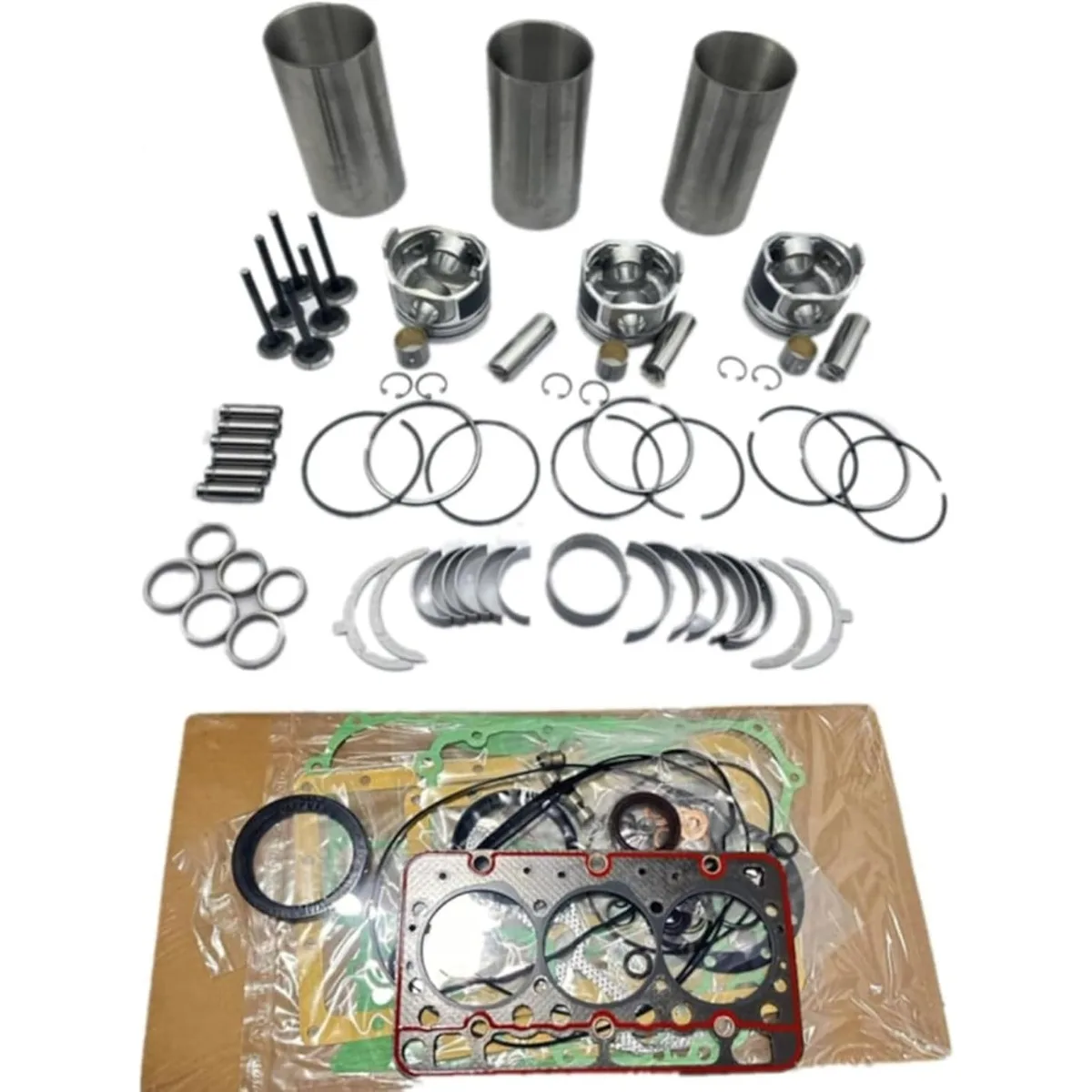 3TNE84 Engine Overhaul Rebuild Kit Fits Yanmar Engine 3235A 4475 790 4300 4310 Piston 129002-22090