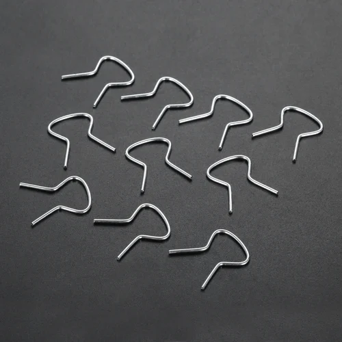 10 Uds. Clips de manija enrollable de retención automática, Clip de manivela para puerta y ventana de coche, retenedor de Metal para Buick Cadillac Chevrolet Pontiac