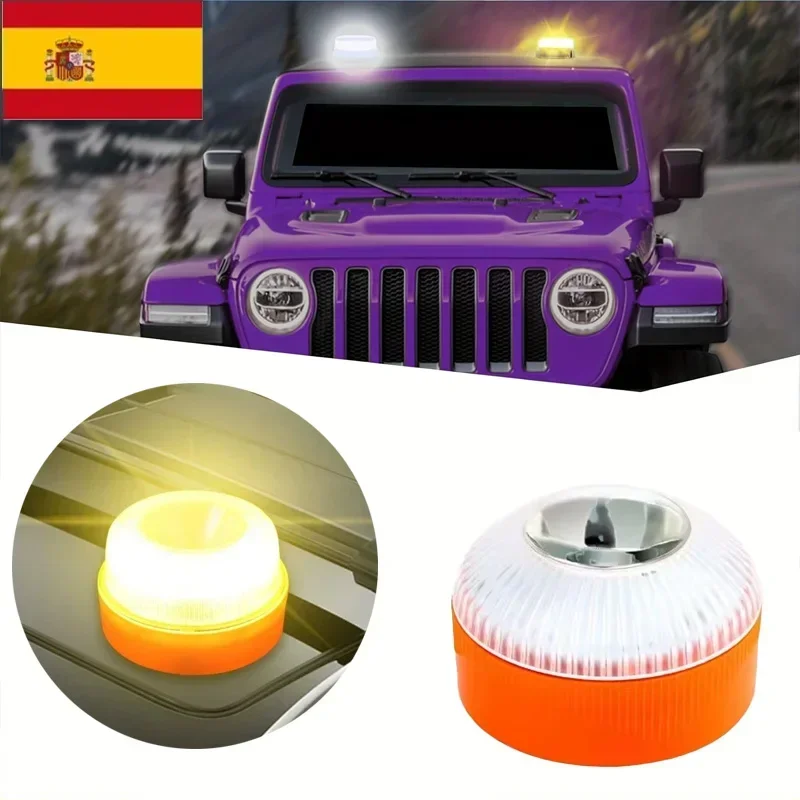 

Мощный магнитно-индукционный сигнальный фонарь для дорожного движения, рабочий фонарь, сигнальный фонарь для автомобиля, белый аварийный фонарь