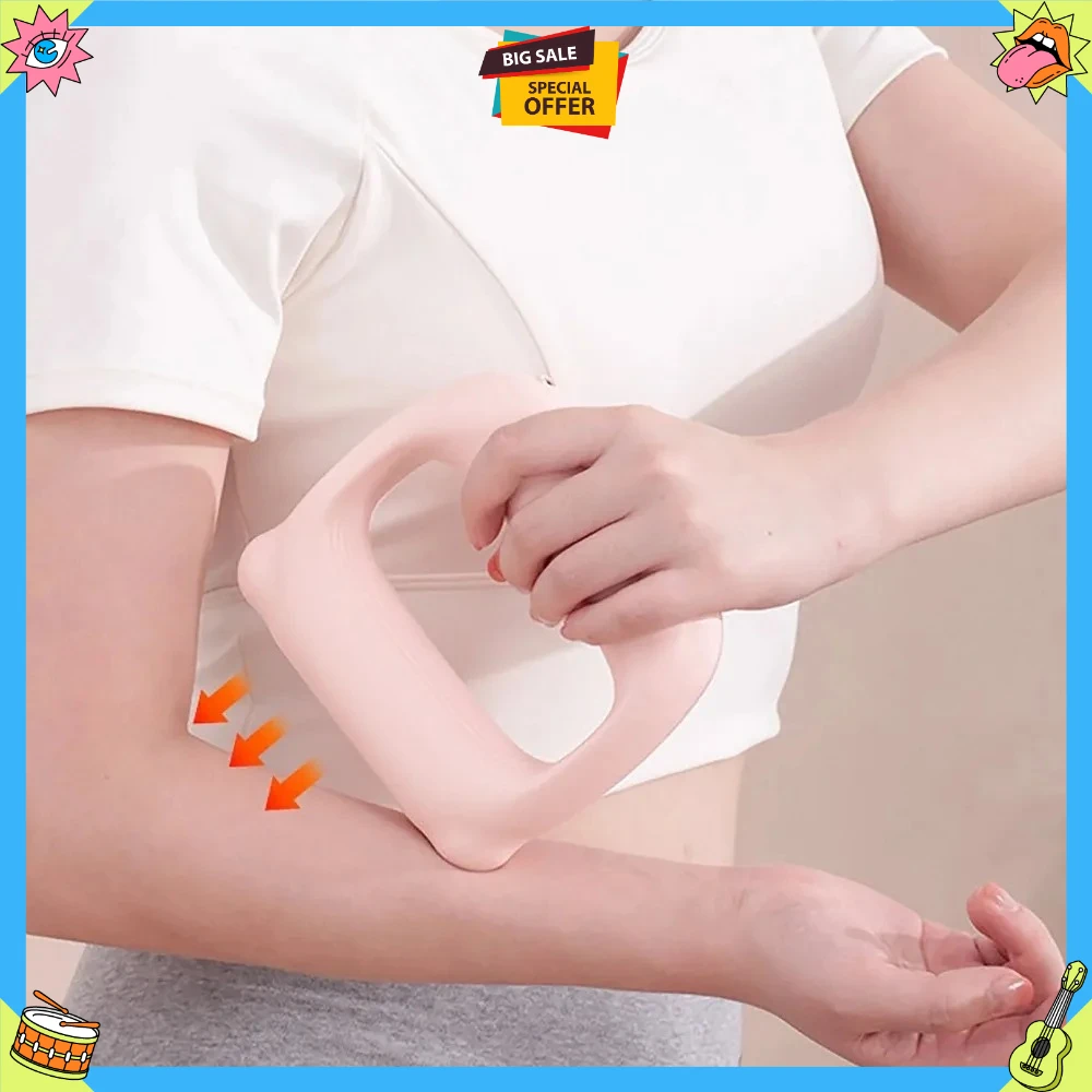 

Percussion Fascia Ring Vibrating Massage Belt Portable USB Charging Neck Shoulder Relaxer Deep Tissue Massage Tool