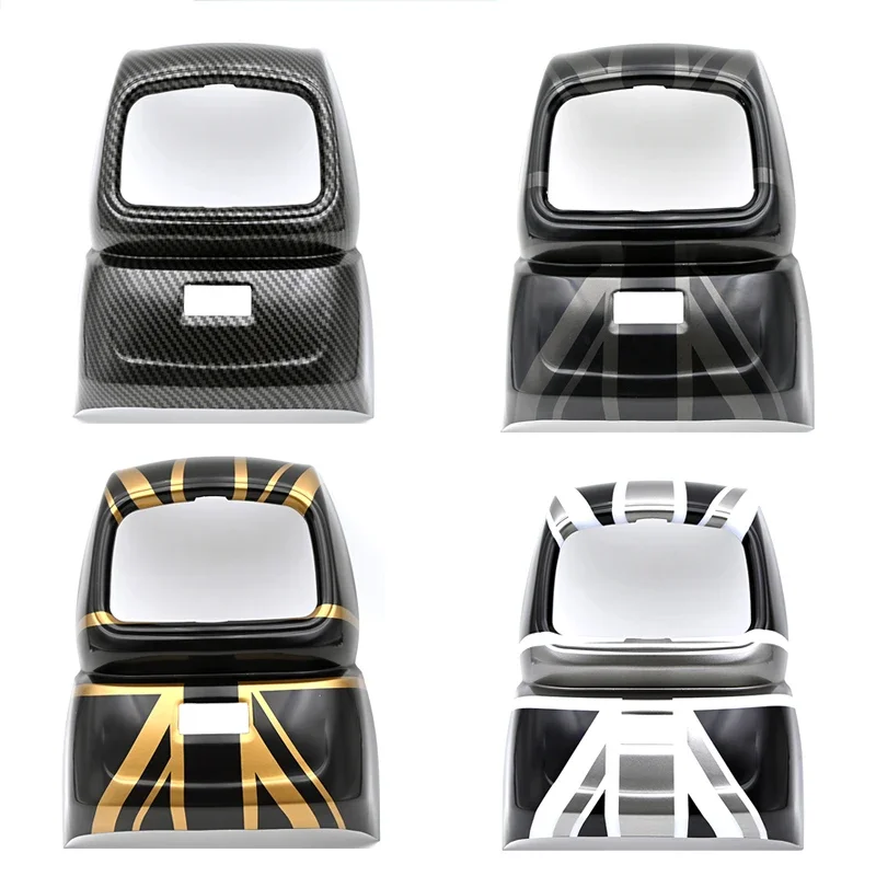 Union Jack Car Interior Rear Back Air Vent Outlet Cover adesivi per MINI Cooper S JCW Countryman F60 accessoire stickers 2022