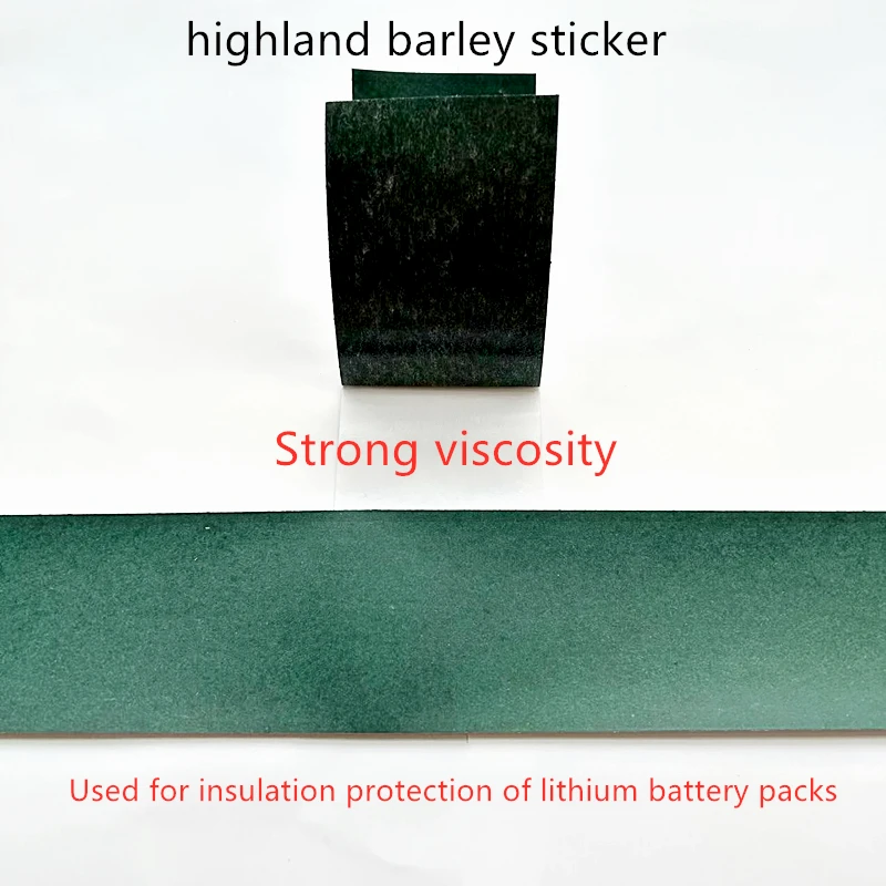 5Meters/Roll  18650 21700 Lithium Battery Insulation Stickers Battery pack of highland barley paperBack with Adhesive