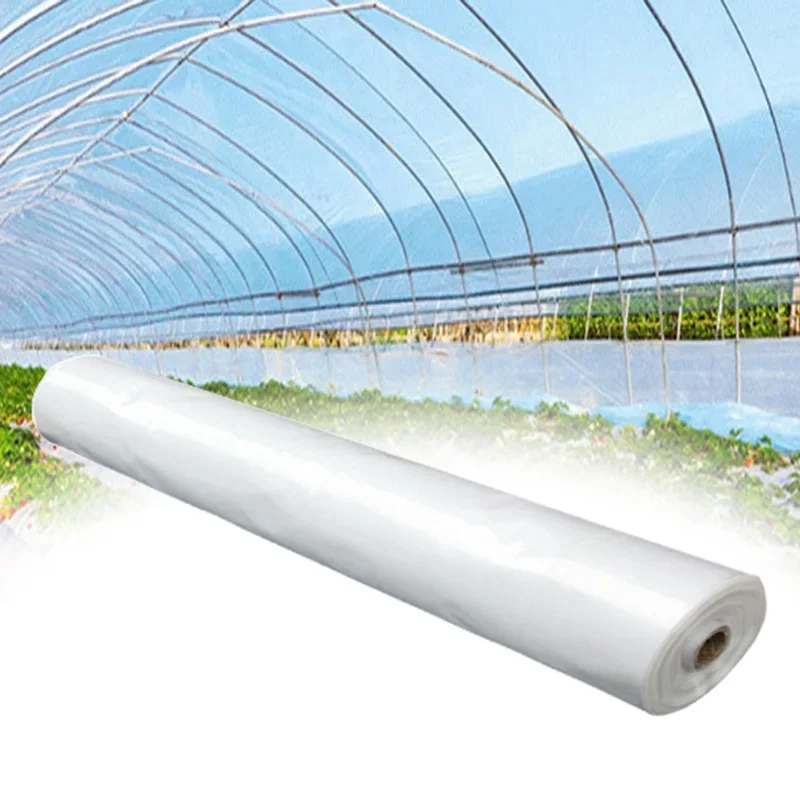 

0,08 мм ~ 0,14 мм прозрачная пленка для теплицы, садовая, посадка, окно, сохранение тепла, водонепроницаемая, против старения, упаковочная пленка K7W9Y