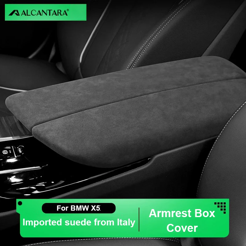 

Для BMW 5 6 серии GT F10 F11 G30 G32 2011-2022 Автомобильная алькантара, замша, LHD, подлокотник центральной консоли, панель, накладка, чехол