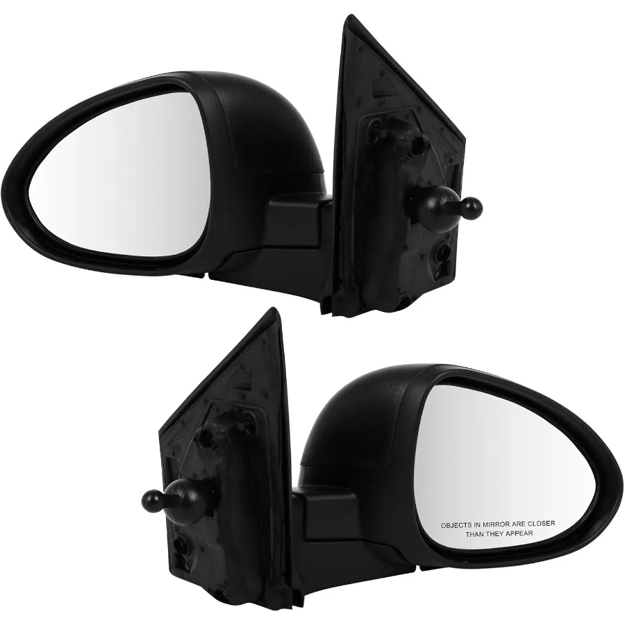 

Left and Right Side View Mirrors Fit for 20132014 Chevrolet Sonic Black Manual NonHeated Mirrors with Durable Design for Improv