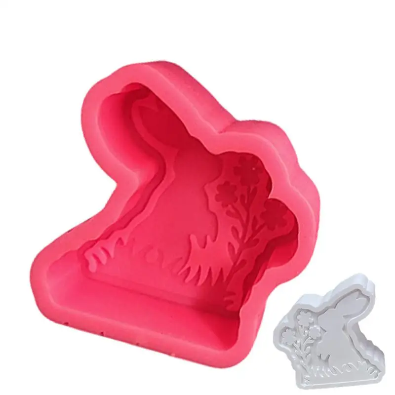 

Easter Bunny Mold Holiday Cake Mould Bunny Silicone Molds For Chocolate Candle Plaster Ornament Great For Easter Theme Parties