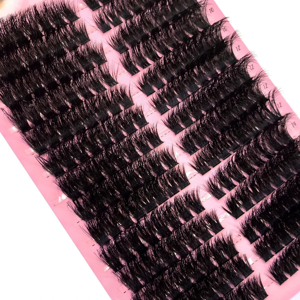 HBZGTLAD 100D/150D  Mink Eyelashes Eyelash Extension Natural Individual False Lashes Russian Volume Lash Makeup Cilia Cili