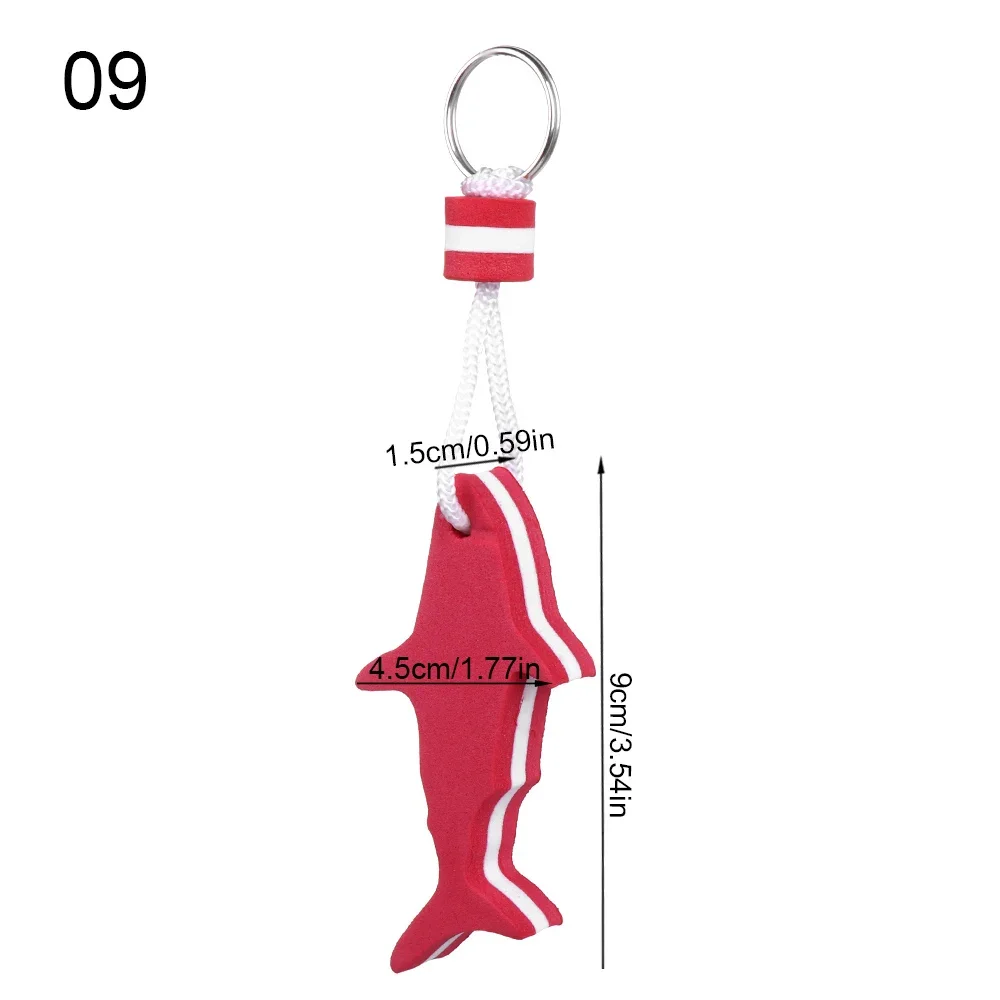 OHYER Llavero Flotante De EVA Con Forma De Aro Salvavidas – Pack De 5 Unidades Ideal Para Llaves En Kayak, Pesca Y Natación
