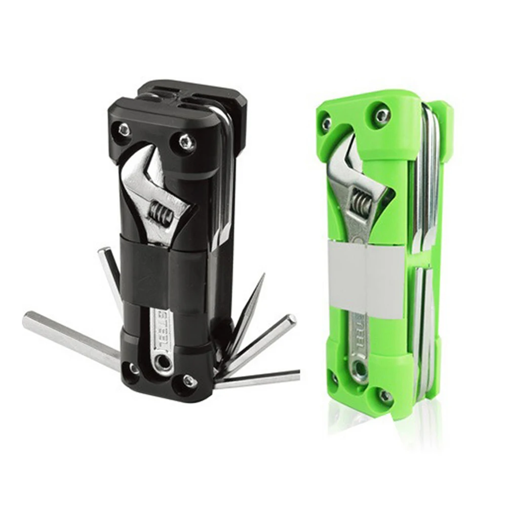 

Motorcycle Multi-Purpose Repair Tool Wrench Hex Cross Screwdriver Socket Rod Portable Wrench Hand Repair Tool