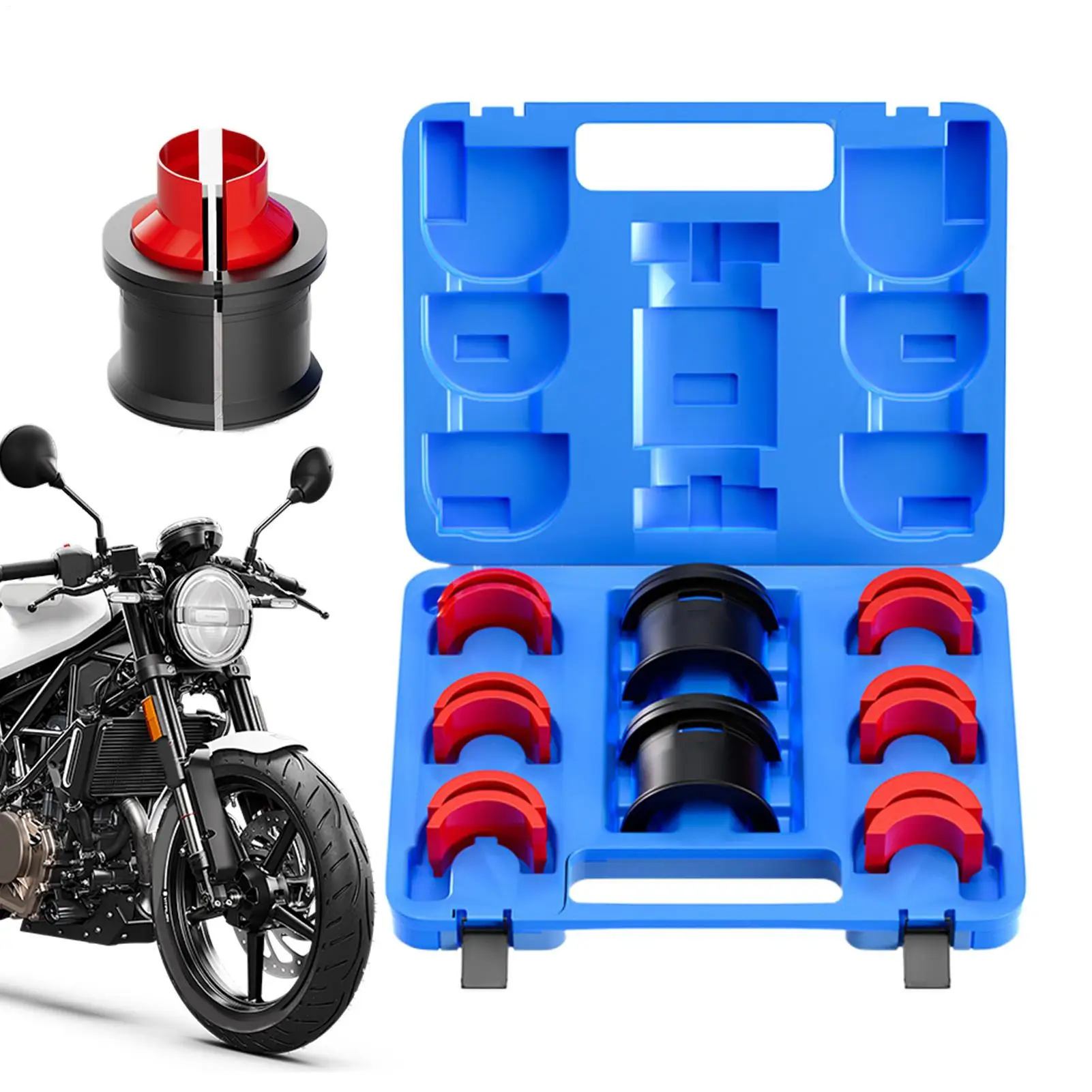 

Драйвер уплотнения Dirtbike, набор амортизаторов, точный амортизатор, оборудование для установки сальника для мотоцикла, мотоцикла на открытом воздухе