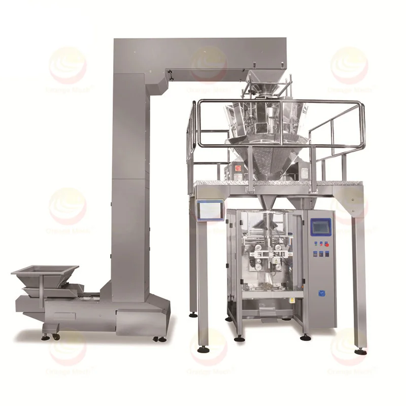Balança combinada automática de 10 cabeças e 14 cabeças, pesador multihead, embalagem de enchimento, mahine com pesadores multihead
