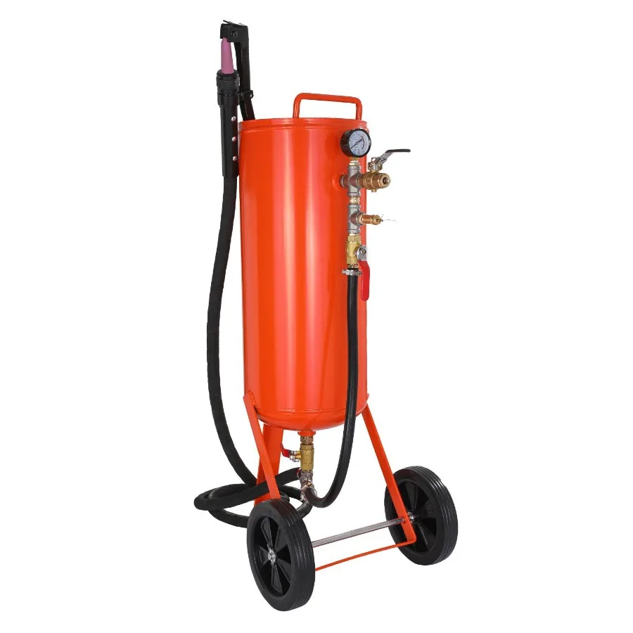 

10 Gallon HeavyDuty Sand Blaster 60110 PSI High Pressure Sandblaster Portable Abrasive Blasting Tank Air Sand Blasting Kit wit