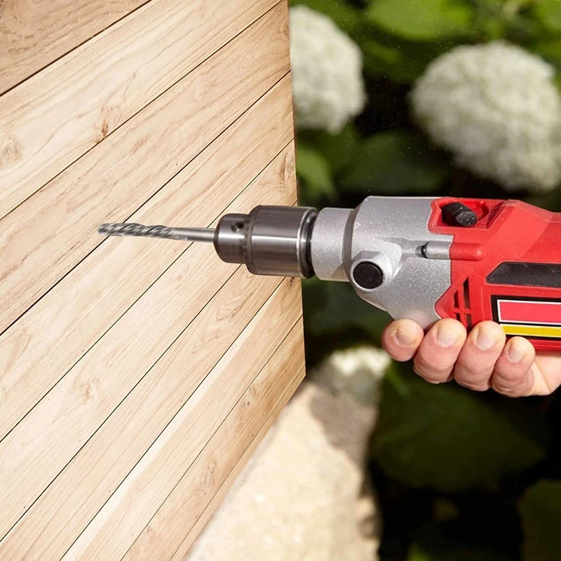 مجموعة SDS Plus لقمة ثقب ، 4 فلوت ، كتلة طوب خرسانية ، أحجار بناء وجرانيت ، 7 way