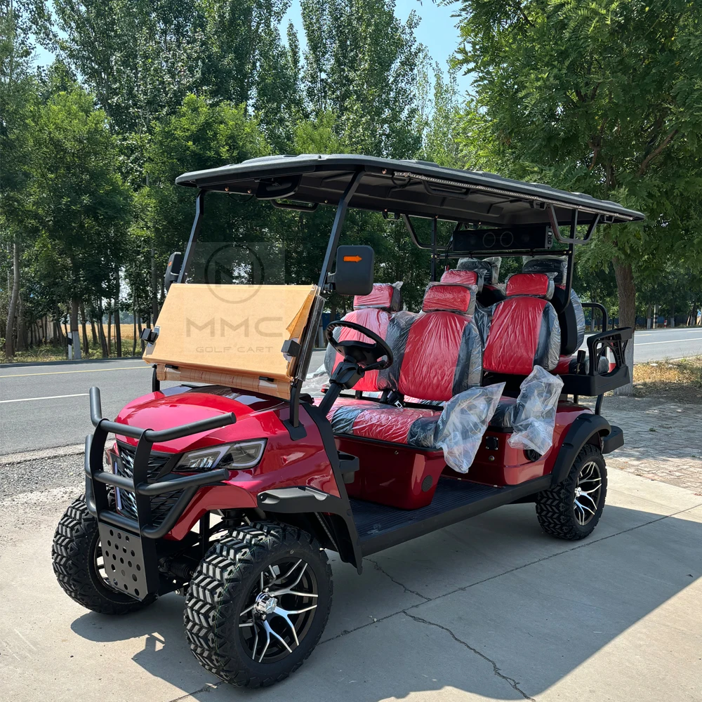 

2025 New Model 4 Seater Electric Golf Carts Lithium Golf Scooter 5KW 7.5KW Electric Off-Road Buggy Golf Cart Street Legal