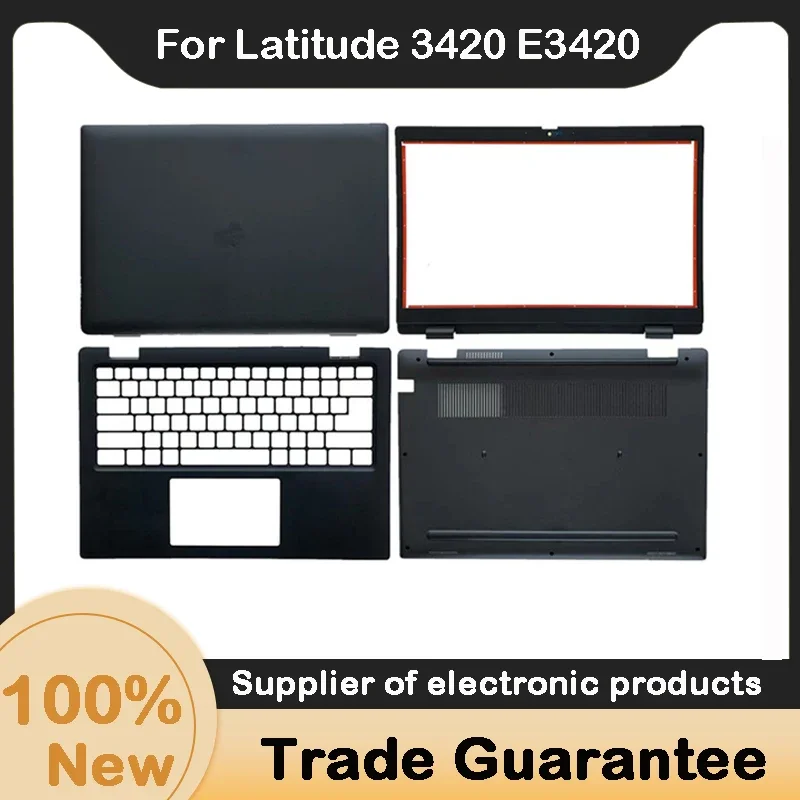 

New For Dell Latitude 3420 E3420 LCD Back Cover 02K5F8 / Front Bezel 02KP4R / Upper Case Palmrest 04PX9K / Bottom Case 03VX9G