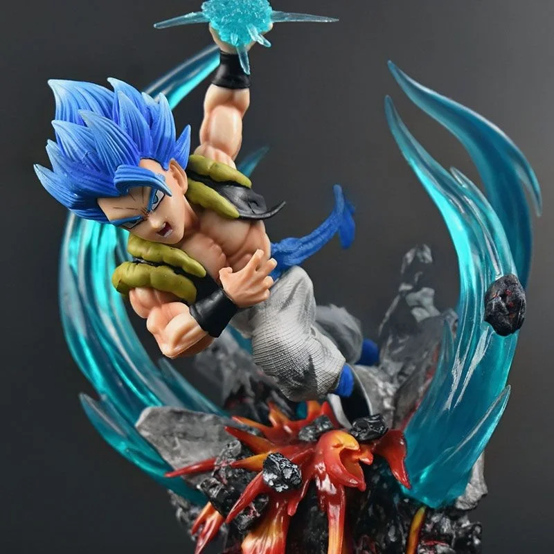 Gogeta Action Figure Anime Dragon Ball Gt Broly Figuras Spielzeug Manga Dbz Figur 19cm Gk Statue Modell Spielzeug Ornament Festival geschenk