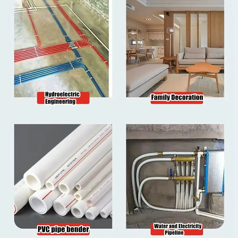 1Pcs 420mm PVC Pipe Spring Bender 12.4-26.4mm Square Steel Wire Pipe Bending Tool 3/8 1/2 3/4 Curve Spring Wire Tube Manual Tool